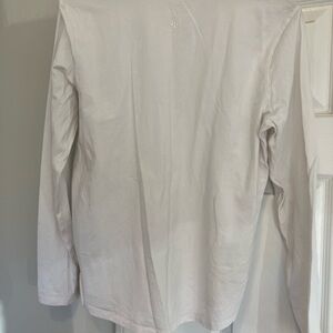 lululemon athletica women white Long Sleeve Tee